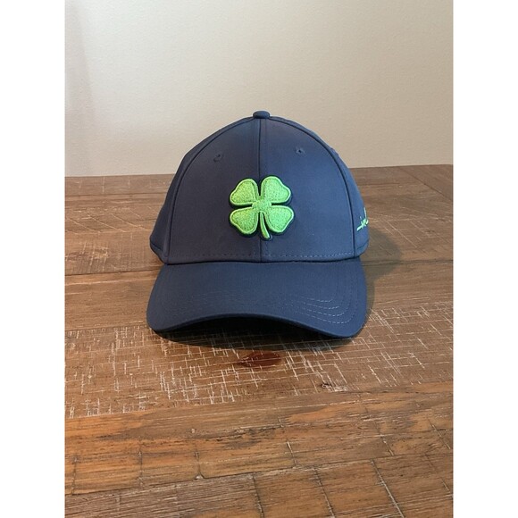 Black Clover Live Lucky Hat Cap Mens Small Medium Blue Green Clover Golf - Picture 2 of 9